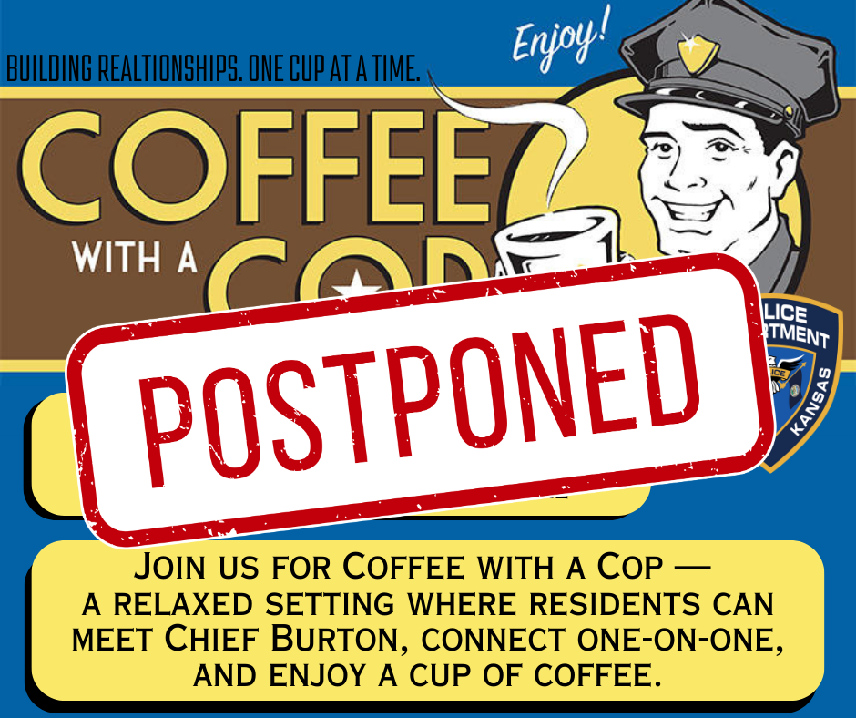 ❗POSTPONED❗ Coffee with a Cop - News Image